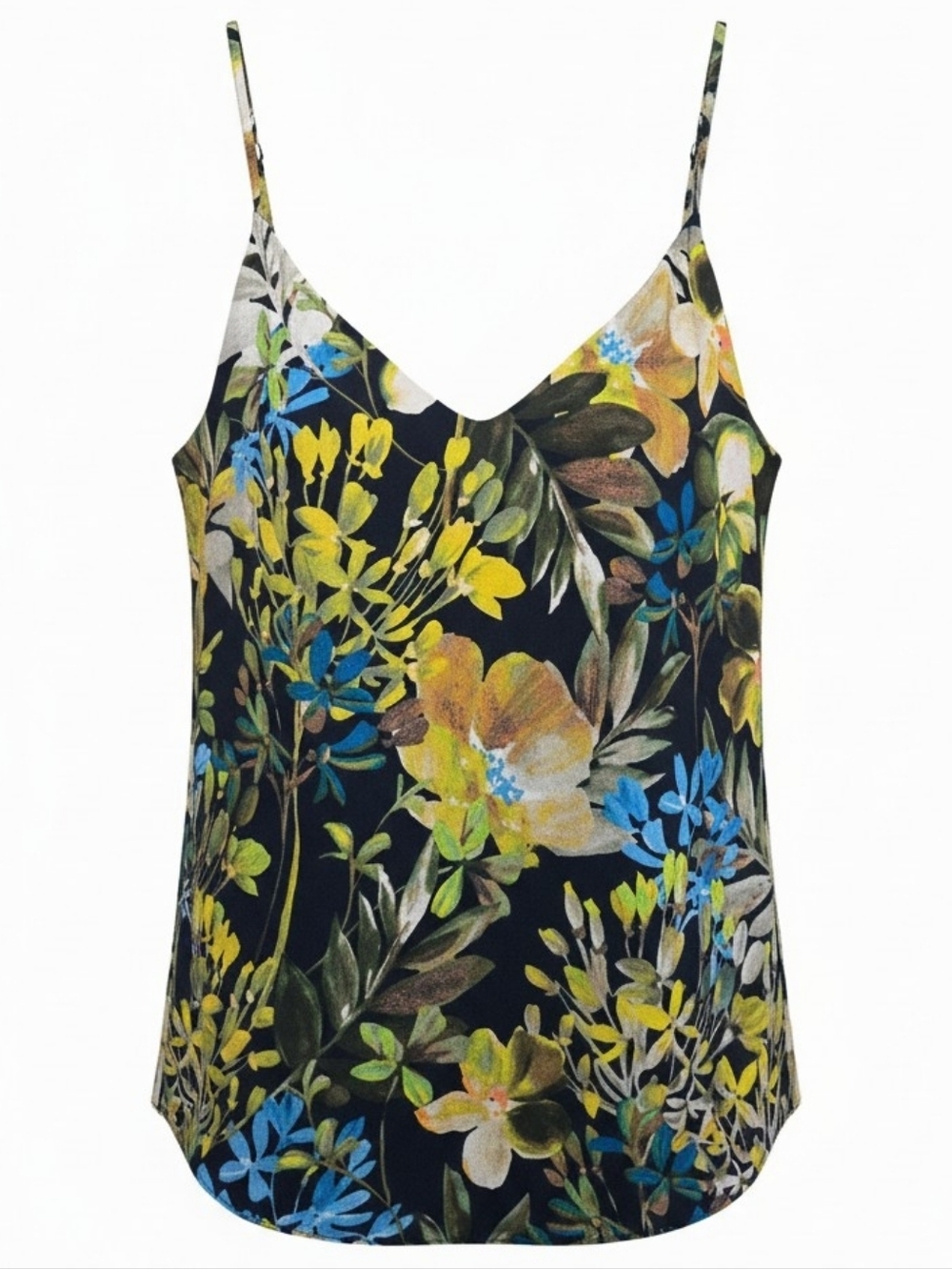 J Crew FLoral V-Neck Cami Tank Top - Size 10